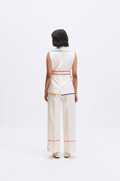 20602/20103 MC STRIPE PANT SUIT