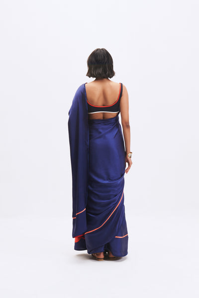 MC STRIPE SAPPHIRE SAREE