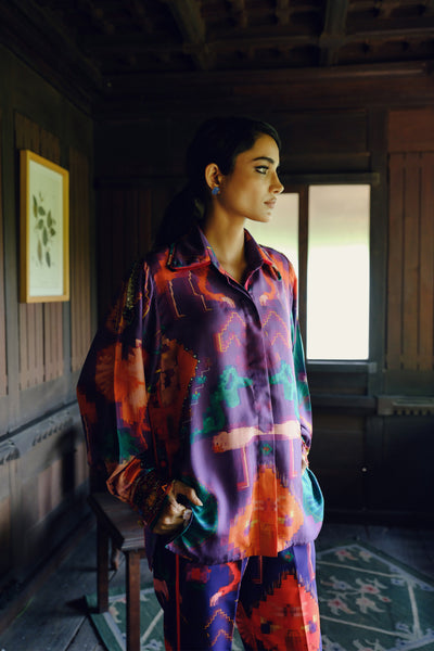 24601 OAXACA MORADO SHIRT