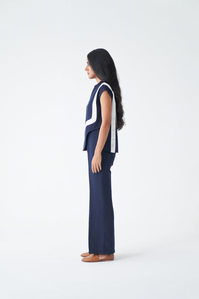 S007 SAPPHIRE CAPE AND JUMPSUIT