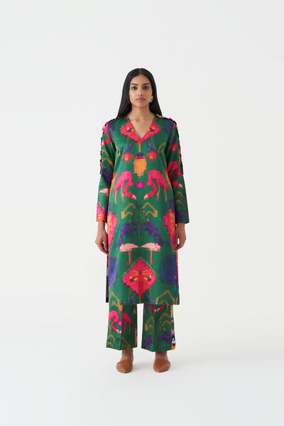 18002/22103 OAXACA VERDE KURTA PANT