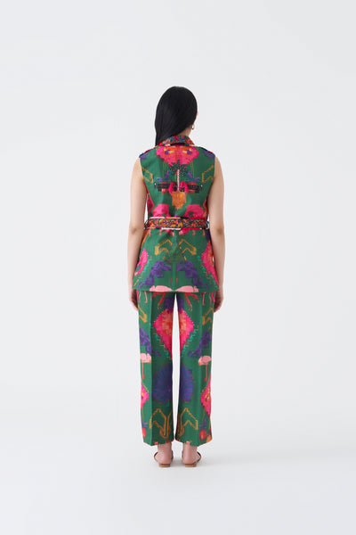 24502S OAXACA VERDE PANT SUIT