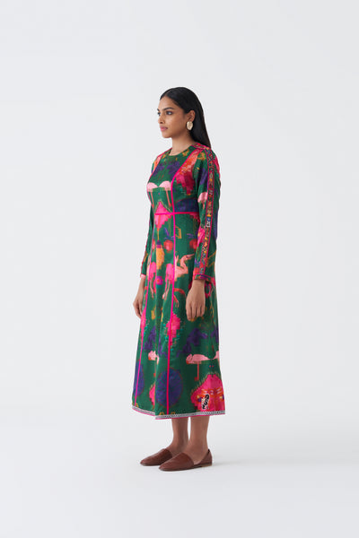22703 OAXACA VERDE DRESS
