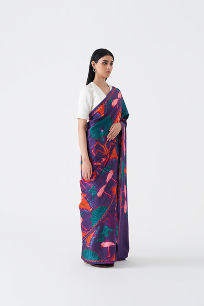 OAXACA MORADO SAREE