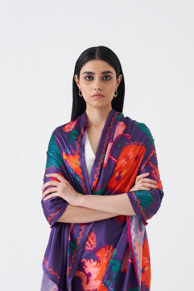 OAXACA MORADO SAREE