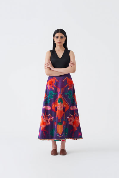 24301 OAXACA MORADO SKIRT